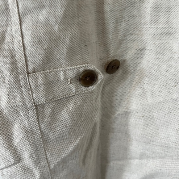 Beige Button-Up Jacket - Picture 7 of 8